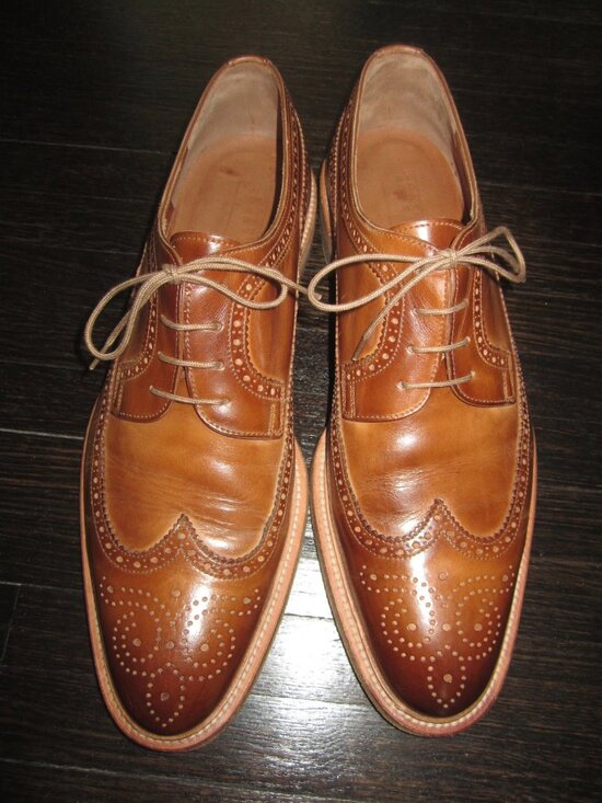 FRATELLI ROSSETTI Wing Top Leather Shoes Men\'s 9 1/2 main image 10